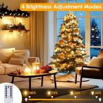 200 LED Fairy Lights with Remote - 66 Ft