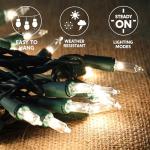 Joiedomi 100 Count Warm White Fairy String Lights
