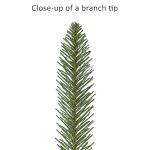 6.5 Foot Pre-Lit Slim Fraser Fir Christmas Tree
