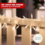 100 Count Mini Warm Fairy String Lights