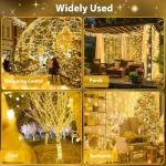 240 LED Warm White Connectable String Lights