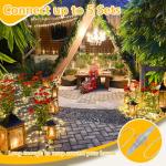 240 LED Warm White Connectable String Lights
