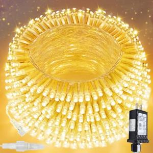 200 LED Connectable Warm White String Lights
