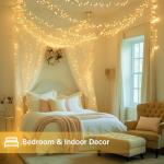 200 LED Connectable Warm White String Lights