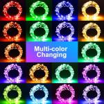 2 Pack Fairy Lights 66ft 200 LED Color Changing