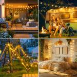 Minetom 30 LED Globe Fairy Lights with Remote