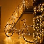 Nielfoi 33ft Icicle LED Christmas Lights - Warm White