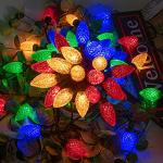 100 LED C9 Multicolor Twinkle String Lights