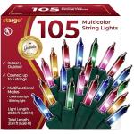 20 ft Warm Multi-Color Christmas String Lights