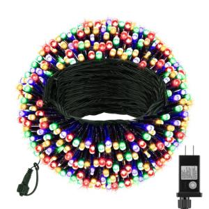 66ft 200 LED Multicolor String Lights for Christmas