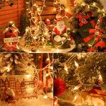Hopolon 50 Count Clear Mini Christmas Lights Set