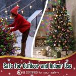 20 ft Warm Multi-Color Christmas String Lights