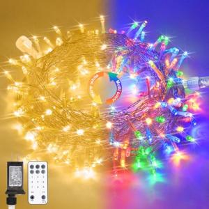 33ft Color Changing LED String Lights for Christmas