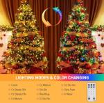 33ft Color Changing LED String Lights for Christmas