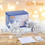 Hopolon 50 Count Clear Mini Christmas Lights Set