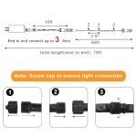 66ft 200 LED Multicolor String Lights for Christmas