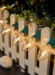 100 Feet Vintage C9 LED Outdoor Christmas Lights