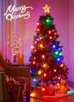 Vintage C9 LED Outdoor Christmas Lights, 100 Feet