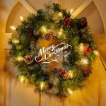 Warm White Vintage C9 LED Christmas Lights 50 Feet