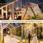 Suddus 33ft Warm White Remote String Lights