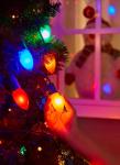 Vintage C9 LED Outdoor Christmas Lights, 100 Feet