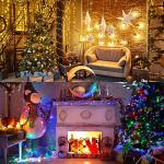 33ft Color Changing LED String Lights for Christmas