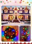 Vintage C9 LED Outdoor Christmas Lights, 100 Feet
