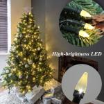 20ft Battery Operated Warm White Christmas Lights