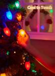 Vintage C9 LED Christmas String Lights, 150 Feet
