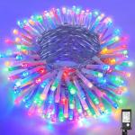 66ft Waterproof LED Christmas String Lights - Multicolor