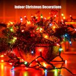 Dirnun 100 Count Multicolor Christmas Tree Lights