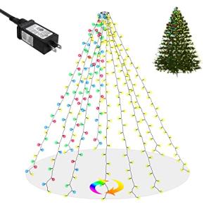Warm White & Multicolor LED Christmas Tree Lights
