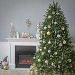 Pre-Lit 7.5ft Dunhill Fir Christmas Tree with Lights