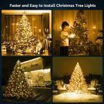400 LED Warm White Christmas Tree Lights