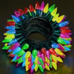 Battery Operated 100 LED C6 Christmas Lights