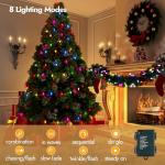 Battery Operated 100 LED C6 Christmas Lights