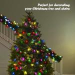 Battery Operated 100 LED C6 Christmas Lights