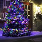 Battery Operated 100 LED C6 Christmas Lights