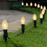 Goothy 25Ft C9 Clear Christmas String Lights