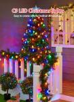 150 LED C9 Outdoor Christmas String Lights, 114 Feet