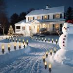 Goothy 25Ft C9 Clear Christmas String Lights