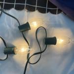 Goothy 25Ft C9 Clear Christmas String Lights
