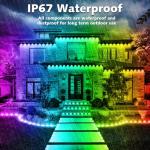 200FT Outdoor RGB Smart LED Holiday Lights