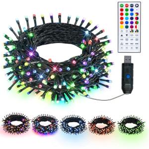 Bright Color Changing Christmas Lights with Remote