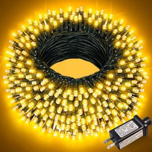 100FT 300 LED Warm White Christmas Lights