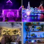 39Ft RGB Color Changing Fairy Lights with Remote