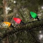 Anycosy 29.5 FT Battery Operated C7 Christmas Lights