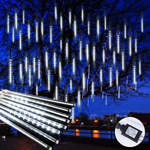 Brightown 10 Tube LED Meteor Shower Christmas Lights