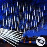 Brightown 10 Tube LED Meteor Shower Christmas Lights