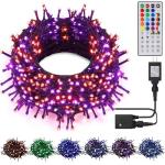 66ft 200 LED RGB Christmas Fairy Lights with Remote